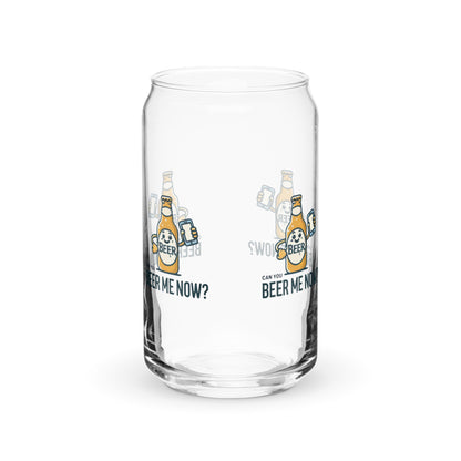 Can You Beer Me Now? Can-Shaped Glass