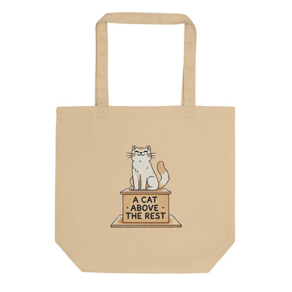 A Cat Above the Rest Eco Tote Bag