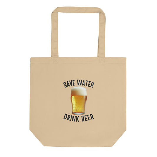 Save Water Drink Beer Eco Tote Bag