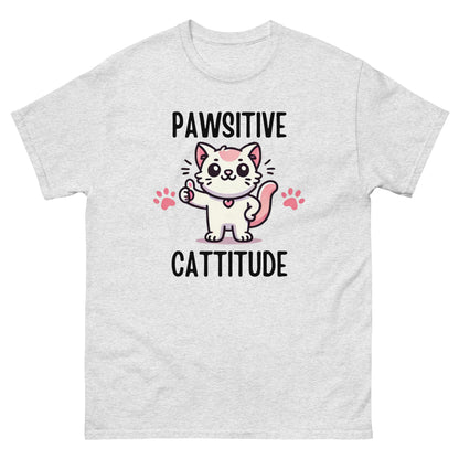 Pawsitive Cattitude Unisex Classic Tee