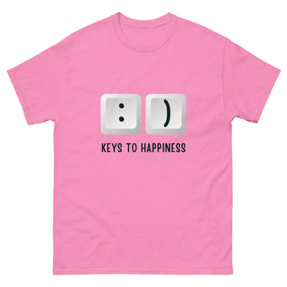 Keys to Happiness Unisex Classic Tee