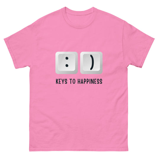 Keys to Happiness Unisex Classic Tee