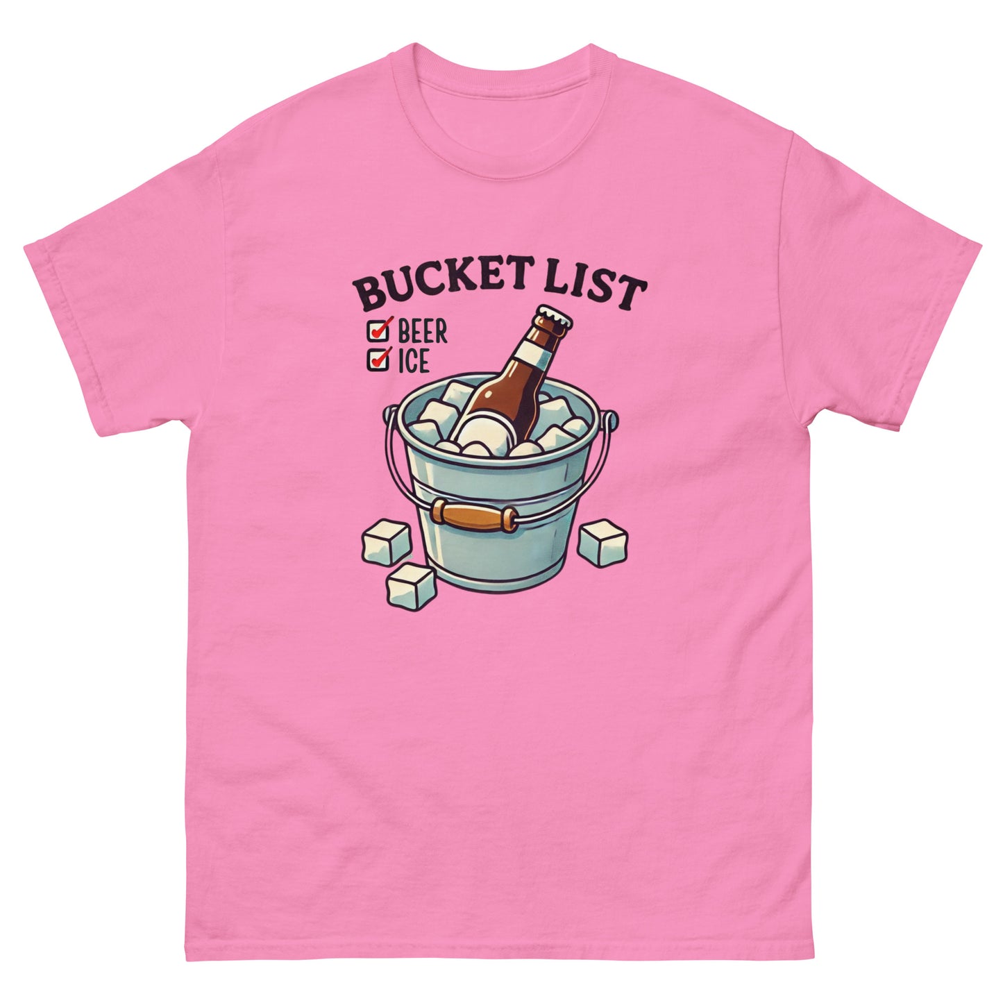 Bucket List: Beer & Ice Unisex Classic Tee