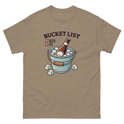 Bucket List: Beer & Ice Unisex Classic Tee