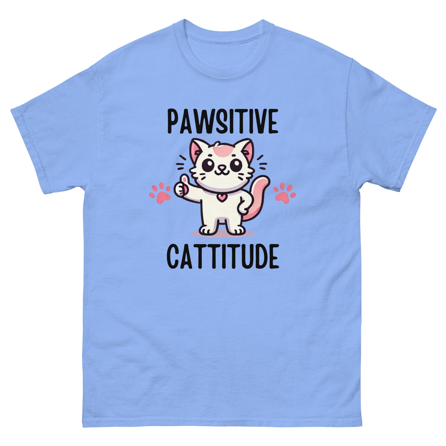 Pawsitive Cattitude Unisex Classic Tee