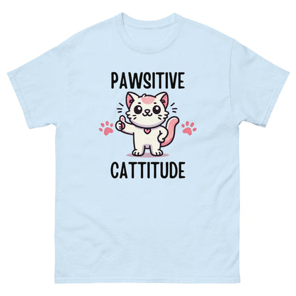 Pawsitive Cattitude Unisex Classic Tee