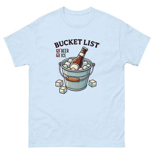 Bucket List: Beer & Ice Unisex Classic Tee