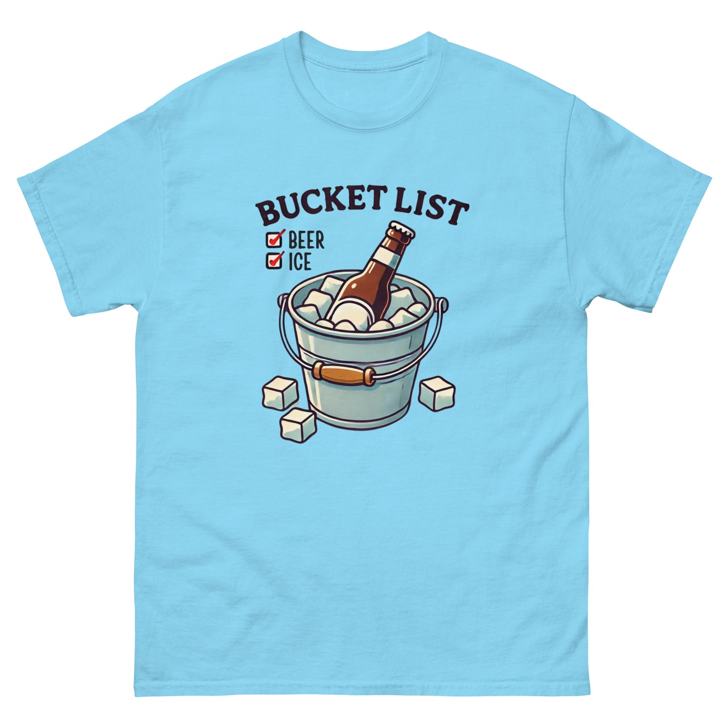 Bucket List: Beer & Ice Unisex Classic Tee