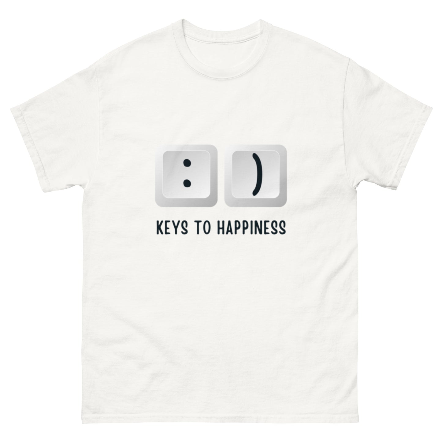 Keys to Happiness Unisex Classic Tee