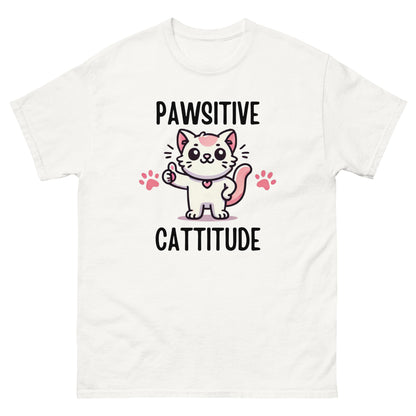 Pawsitive Cattitude Unisex Classic Tee